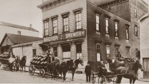 Photo: Anchor Brewery on Russian Hill circa 1906.