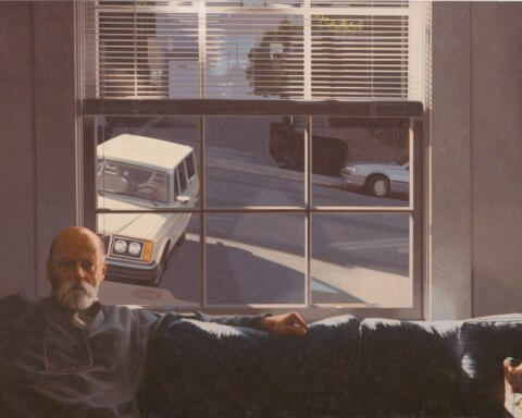 Robert Bechtle, Potrero Hill, 1996, Oil on canvas. SFMoMA collection; Ruth Nash Fund purchase. Copyright: Robert Bechtle; Image: Ben Blackwell