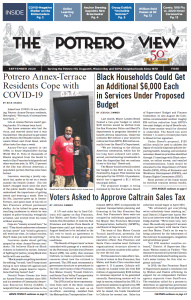 View September 2020 issue front page